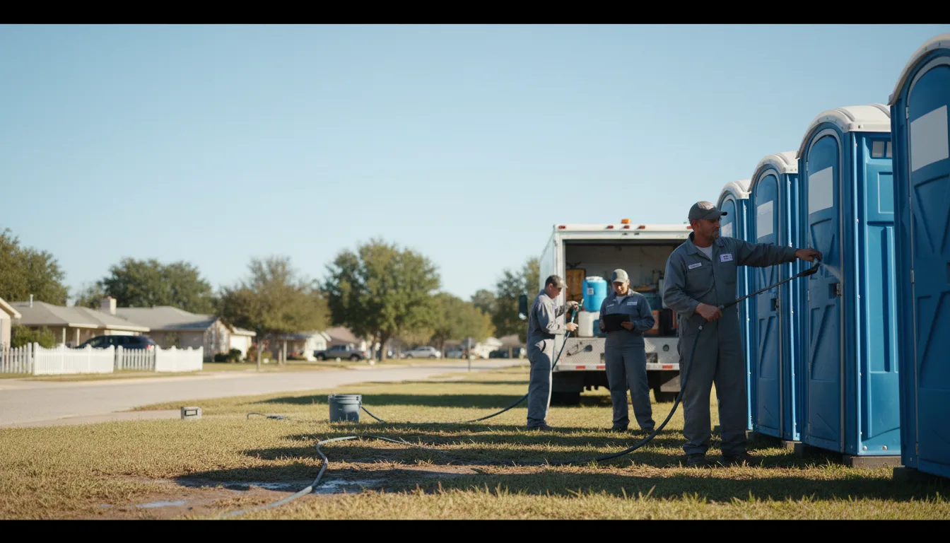 Long-Term Portable Toilet Rental in Leonard, MN near me
